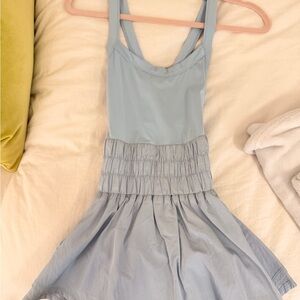 FP Movement by Free People Light Blue Mini Dress